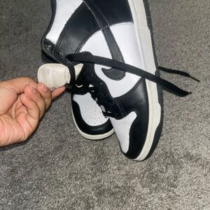 Black and White Sneakers